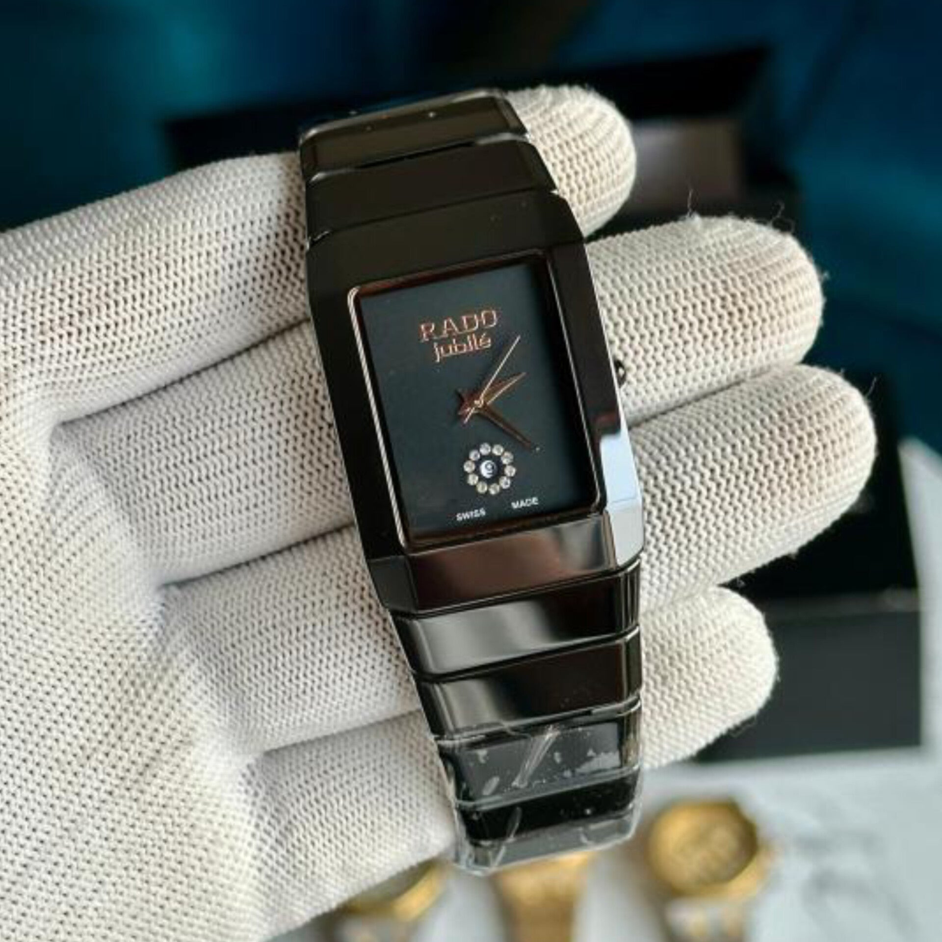 RADO JUBILE BLACK CERAMIC WATCH