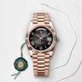ROLEX DAY DATE CHOCOLATE BLACK (CELL MODEL)