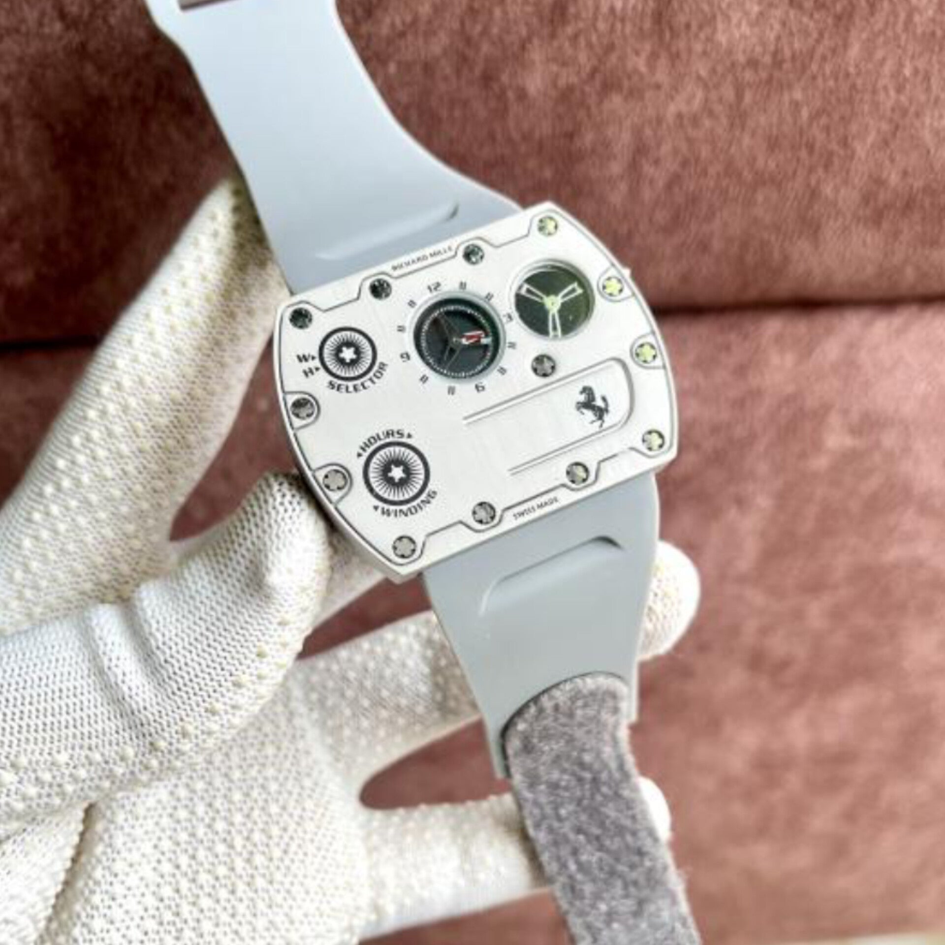 RICHARD MILLE TITANIUM SILVER GREY