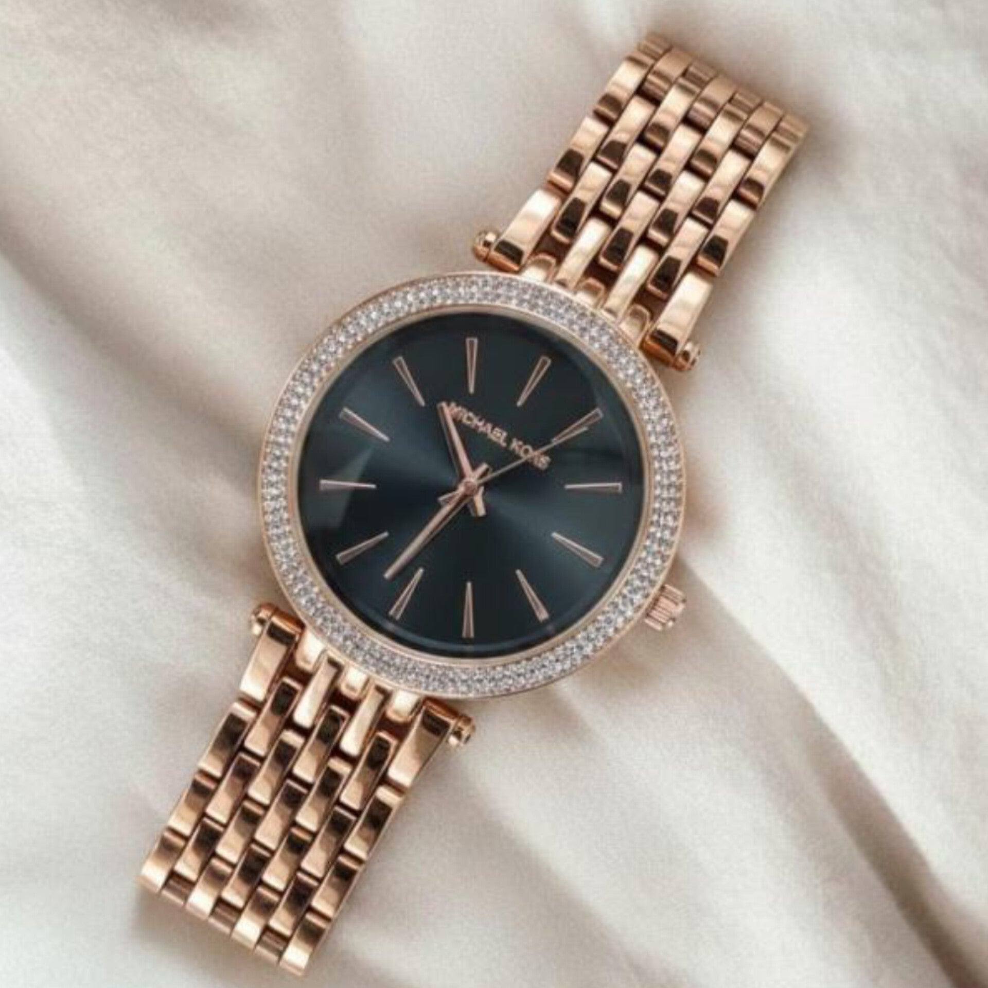 MICHAEL KORS DARCI (ROSEGOLD BLACK)