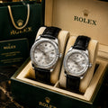 ROLEX DATEJUST GREEN (COUPLE WATCH)