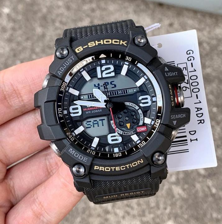 G SHOCK MUDMASTER GG - 1000 ANALOG-DIGITAL WATCH WITH ORIGINAL BOX