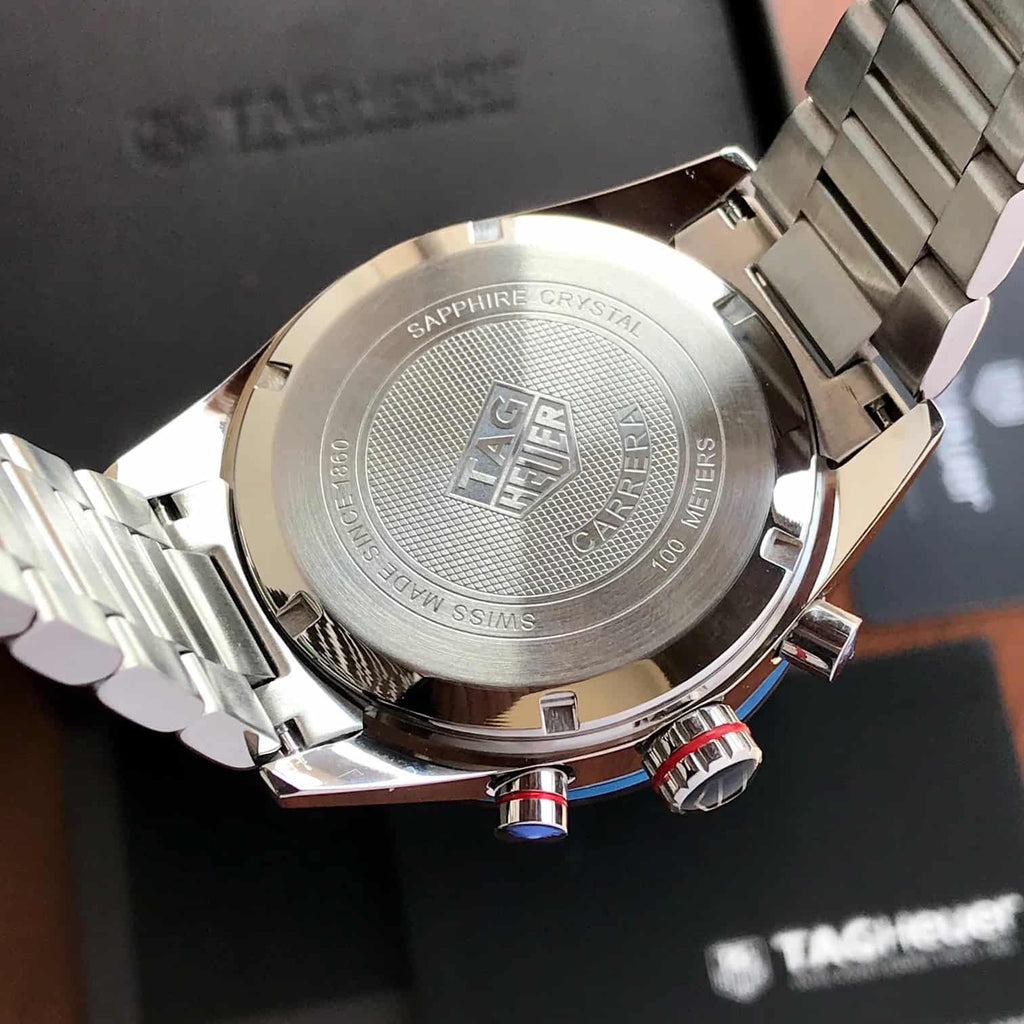TAG HEUER CALIBAR 16 SILVER BLUE (JAPAN OG MACHINE)