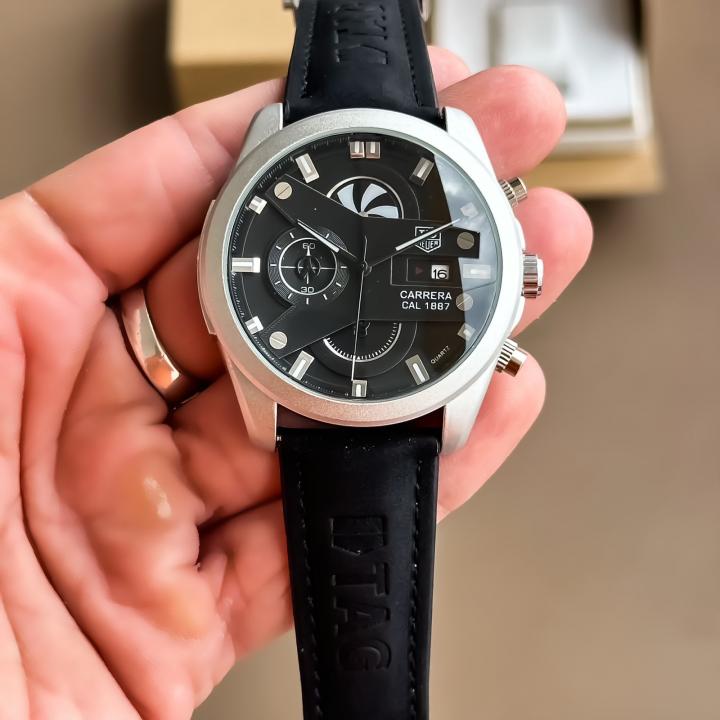 TAG HEUER CR7 BLACK GREY CHRONOGRAPH WATCH