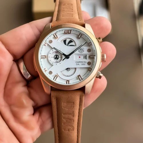 TAG HEUER CR7 DIAGNO BROWN CHRONOGRAPH WATCH