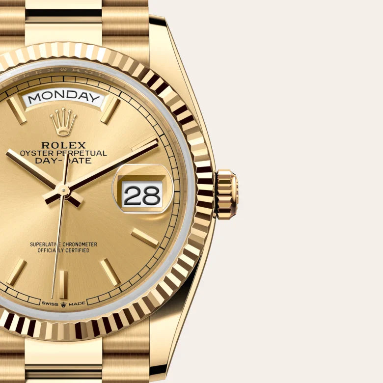 ROLEX DAY DATE GREEN GOLD (AUTOMATIC)