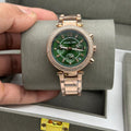 MICHAEL KORS PARKER FOR HER (ROSEGOLD GREEN)