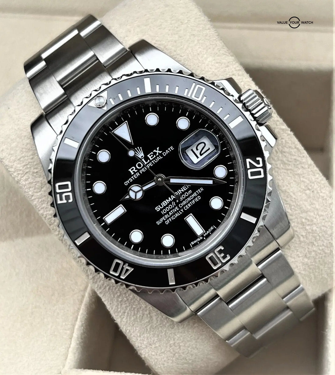 ROLEX SUBMARINER SILVER BLACK (AUTOMATIC)