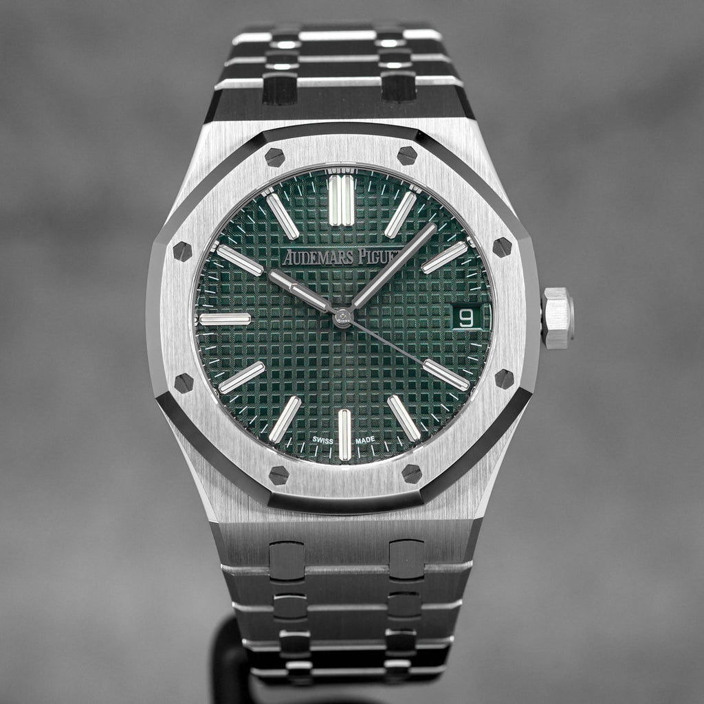 AUDEMARS PIGUET ROYAL OAK SILVER GREEN (CELL MODEL)