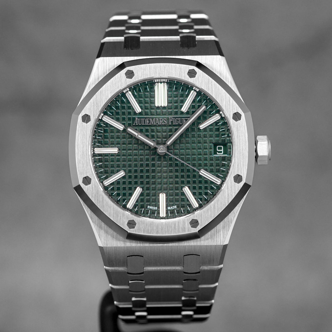 AUDEMARS PIGUET ROYAL OAK SILVER GREEN (CELL MODEL)
