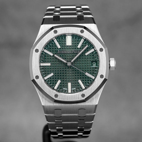 AUDEMARS PIGUET ROYAL OAK SILVER GREEN (CELL MODEL)