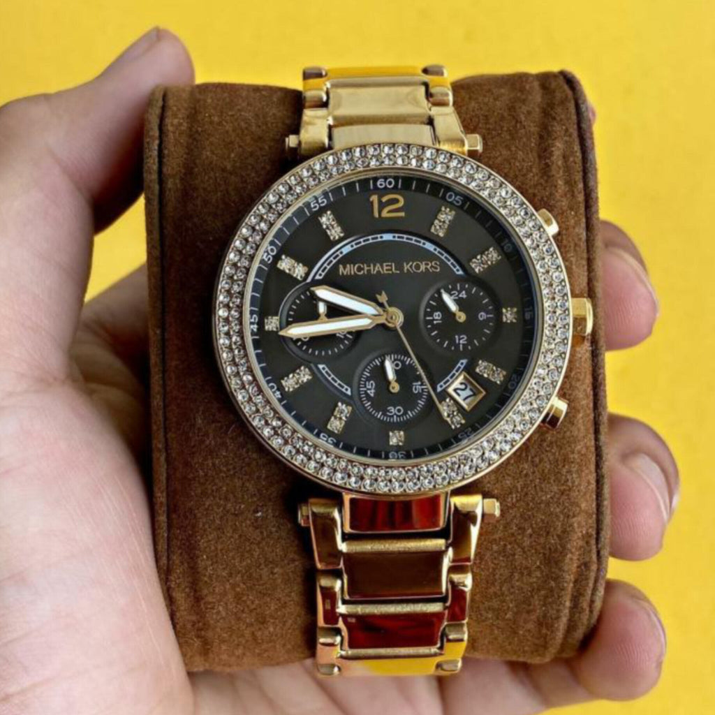 MICHAEL KORS PARKER FOR HER (GOLD BLACK)