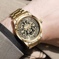GUESS SIGMA LION WATCH (GOLD BLACK)