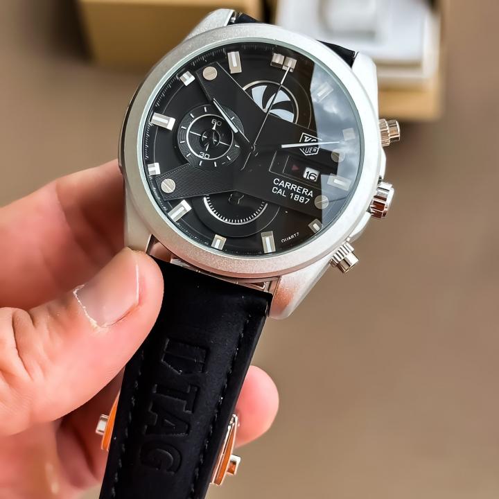 TAG HEUER CR7 BLACK GREY CHRONOGRAPH WATCH