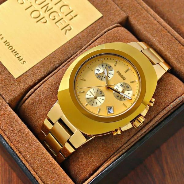 RADO DIASTAR CHRONOGRAPH FULL GOLD (JAPAN OG MACHINE)