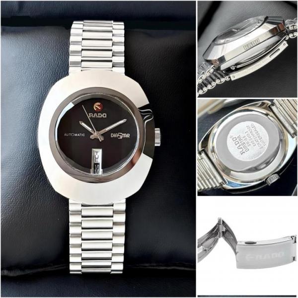 RADO DIASTAR SILVER BLACK (CELL MODEL)