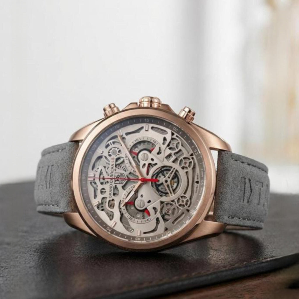 TAG HEUER CR7 GREY CHRONOGRAPH WATCH
