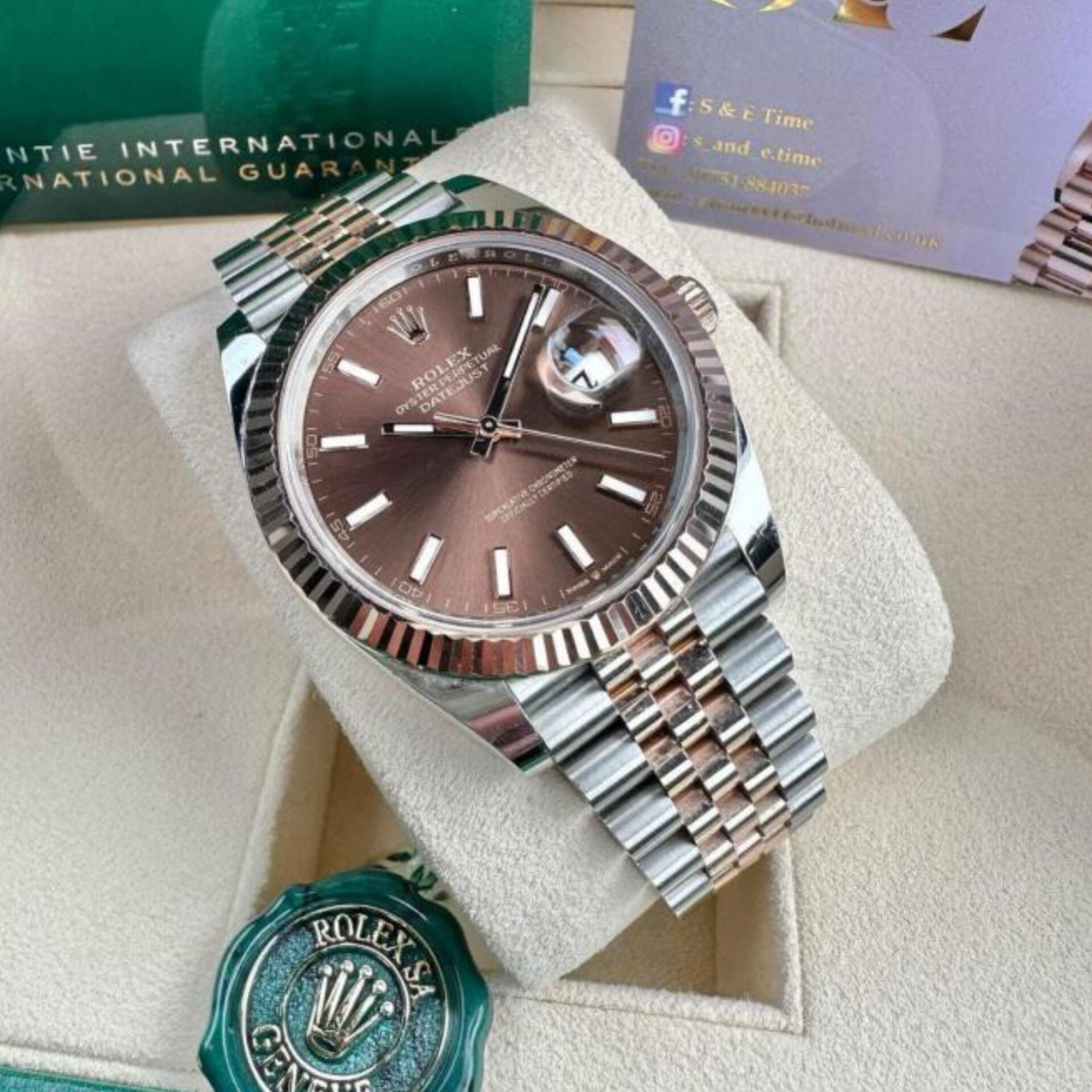 ROLEX OYESTER DATE JUST (AUTOMATIC)