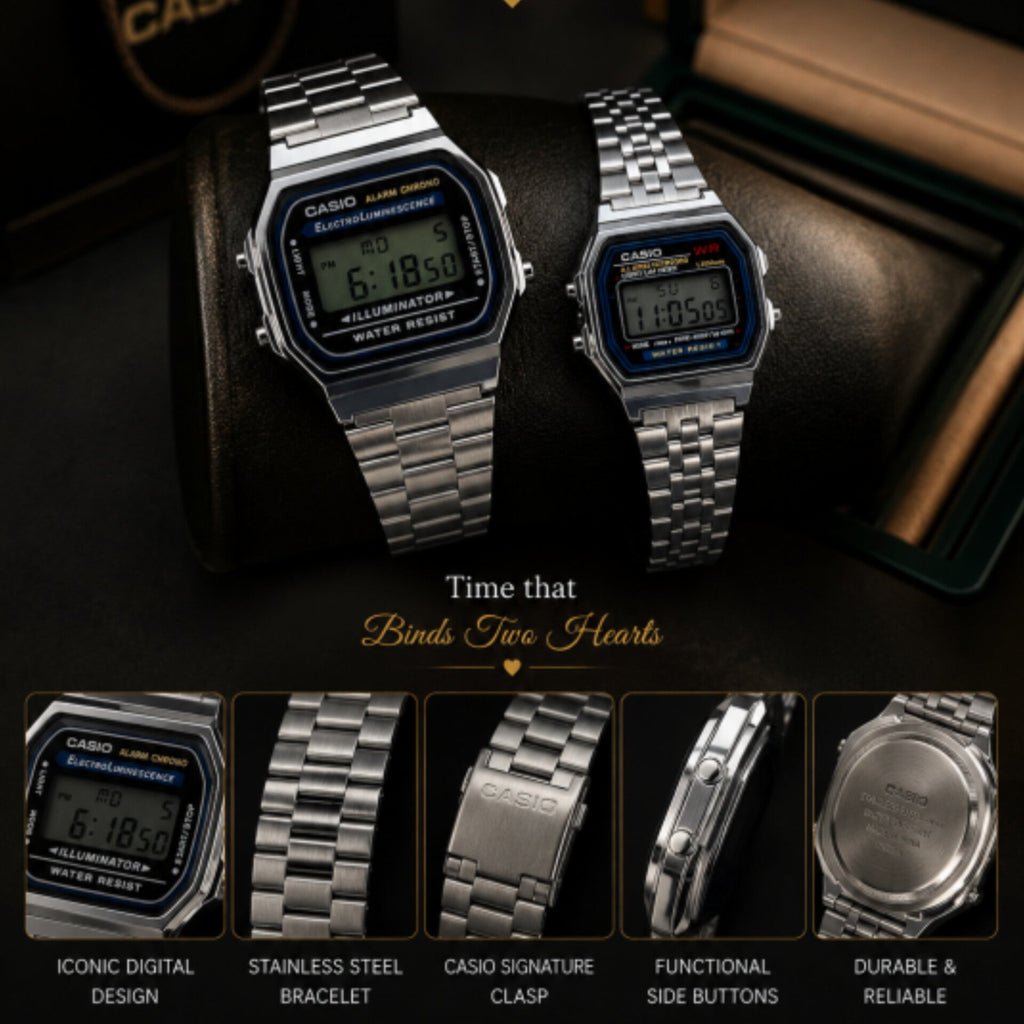 CASIO VINTAGE (COUPLE WATCH)