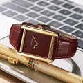 CARTIER TANK BROWN GOLD
