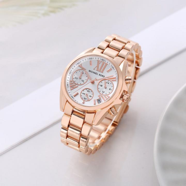 MICHAEL KORS BRADSHAW (ROSEGOLD WHITE)
