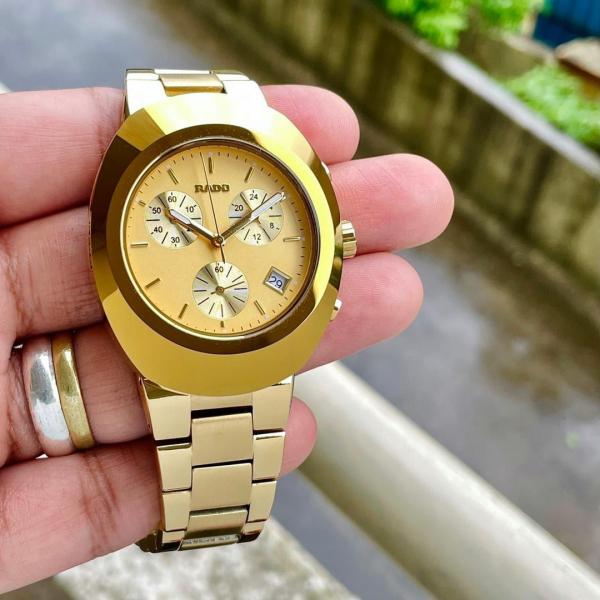 RADO DIASTAR CHRONOGRAPH FULL GOLD (JAPAN OG MACHINE)