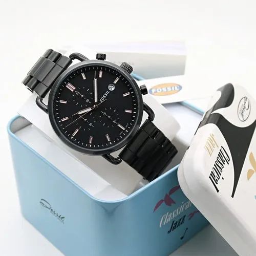 FOSSIL COMMUTER FULL BLACK WATCH
