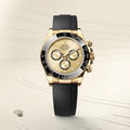 ROLEX DAYTONA GOLD BLACK (AUTOMATIC)