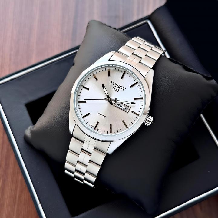 TISSOT 1853 PC100 DAY DATE WATCH