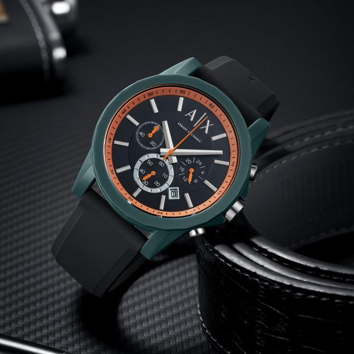 ARMANI EXCHANGE OUTERBANKS CHRONOGRAPH (BLACK KHAKI)