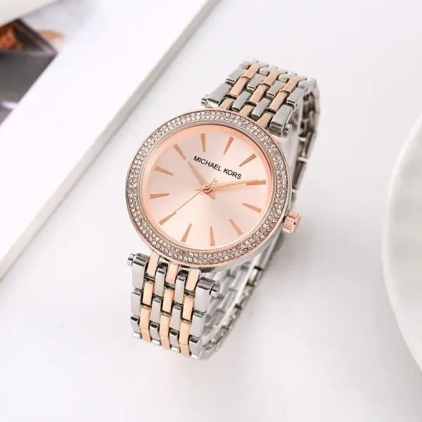 MICHAEL KORS DARCI (DUAL-TONE ROSEGOLD)