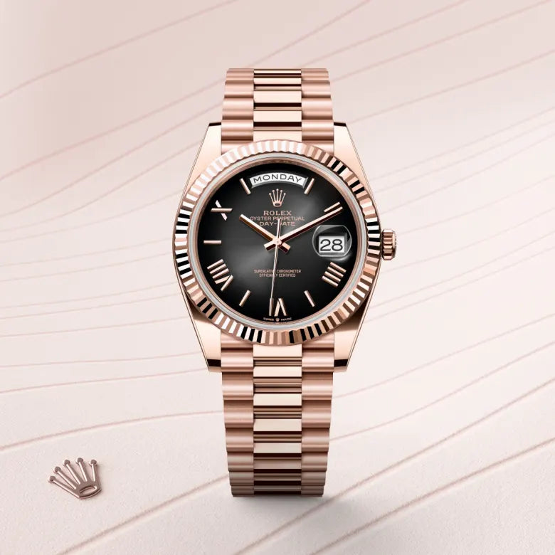 ROLEX DAY DATE CHOCOLATE BLACK (CELL MODEL)