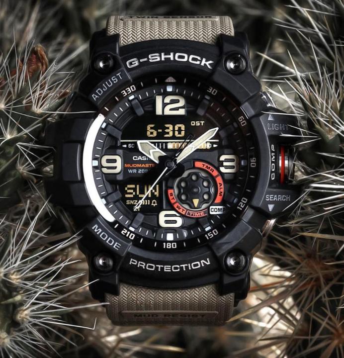 G SHOCK MUDMASTER GG - 1000 ANALOG-DIGITAL WATCH WITH ORIGINAL BOX