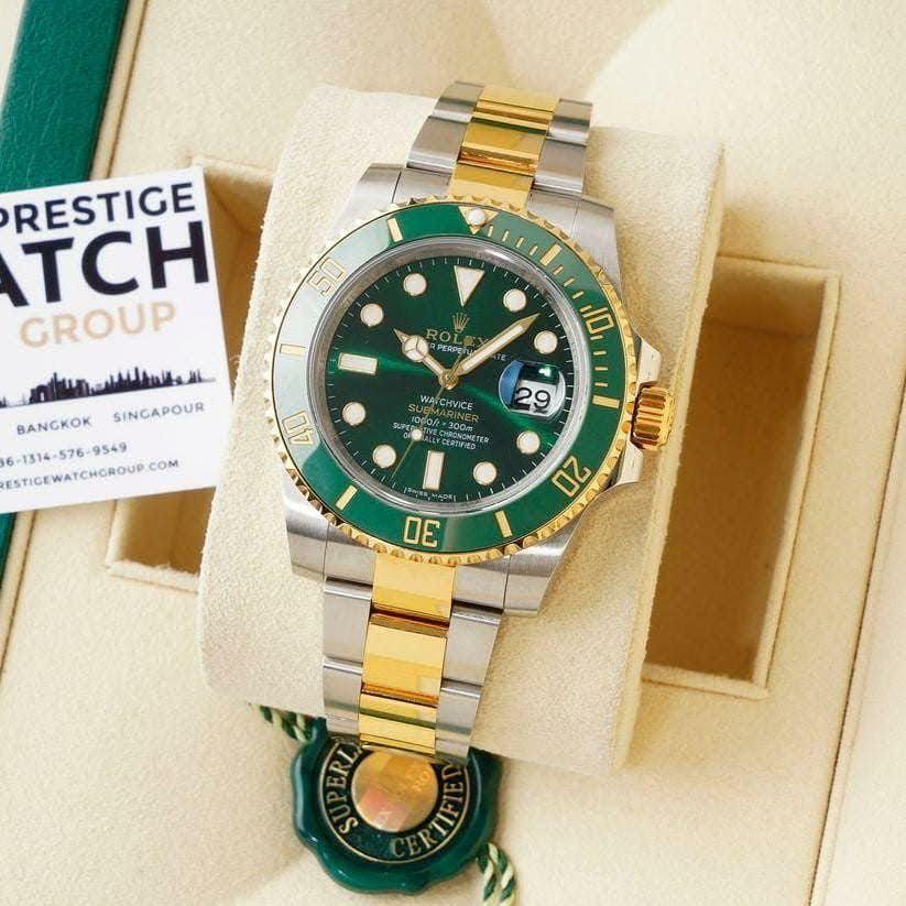 ROLEX SUBMARINER DUALTONE GREEN (AUTOMATIC)