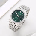 TISSOT PRX POWERMATIC WATCH (SILVER GREEN)
