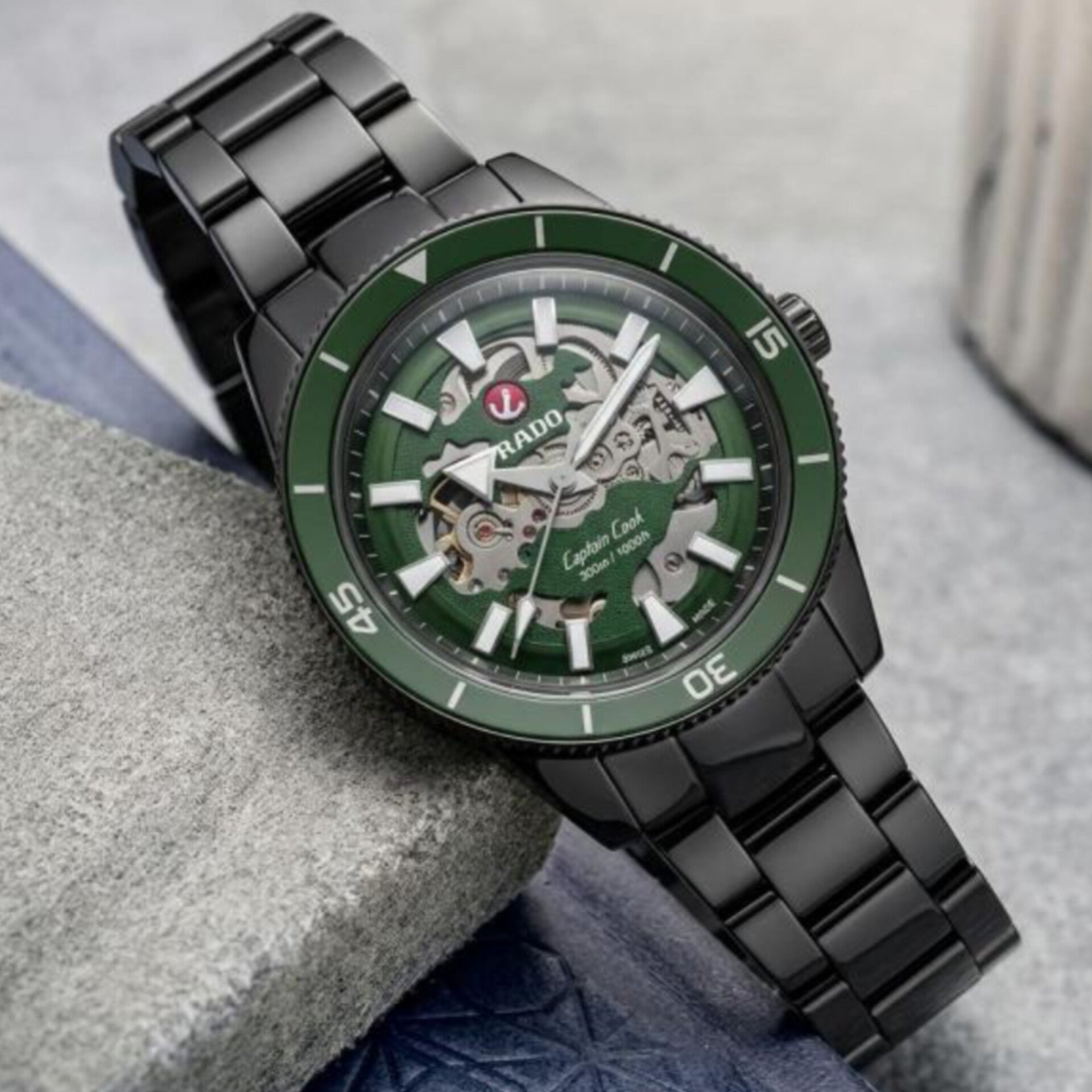 RADO CAPTAIN COOK SKELETON (AUTOMATIC)