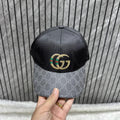 GUCCI GG MONOGRAM BLACK PREMIUM UNISEX CAP