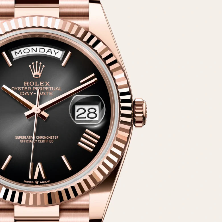 ROLEX DAY DATE CHOCOLATE BLACK (CELL MODEL)