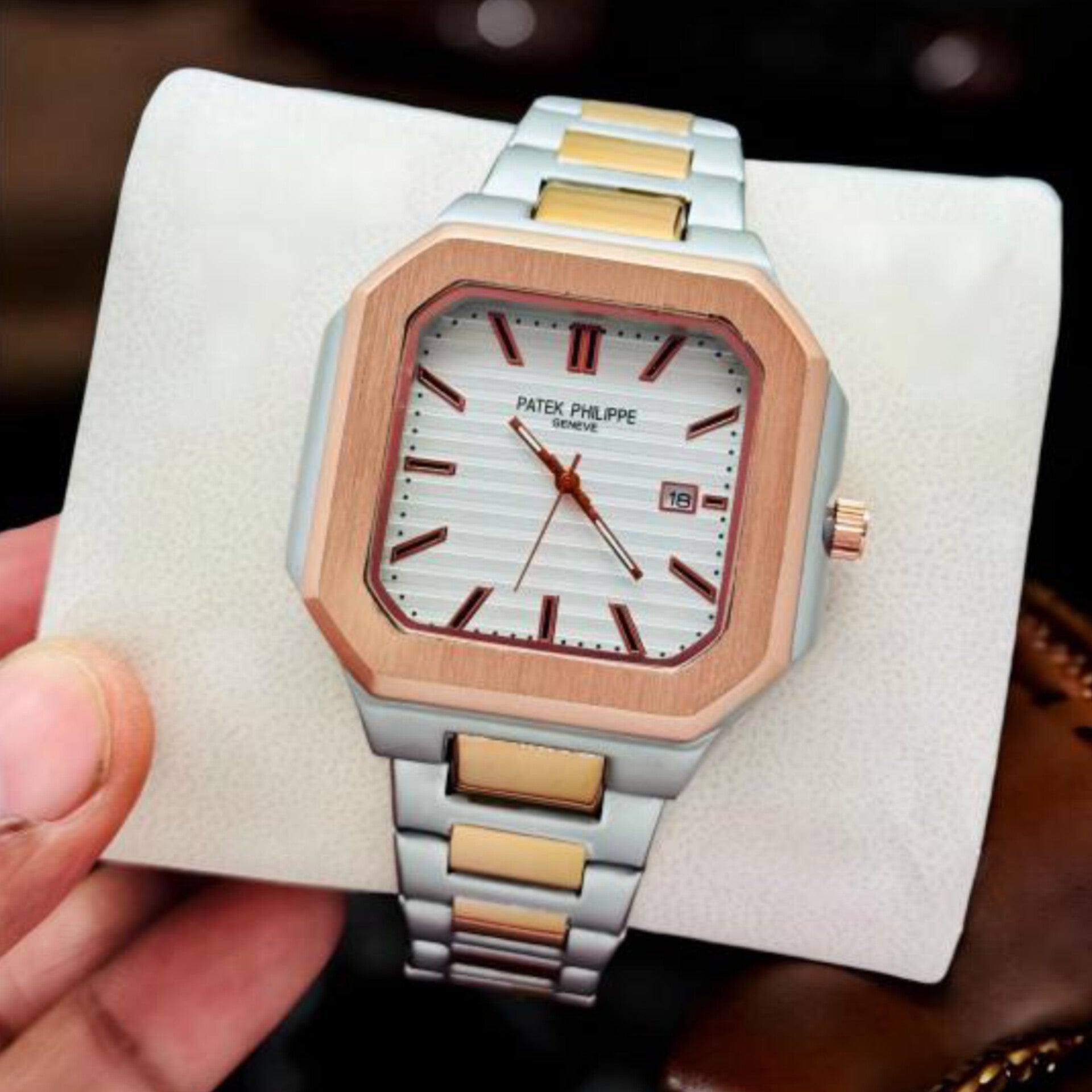 PATEK PHILIPPE CUBITUS (DUAL TONE WHITE)