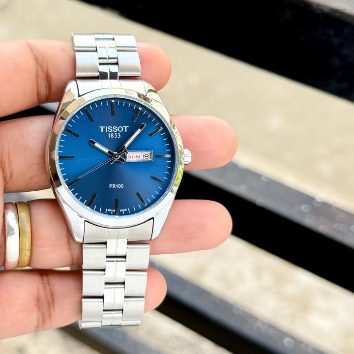 TISSOT 1853 PC100 DAY DATE WATCH
