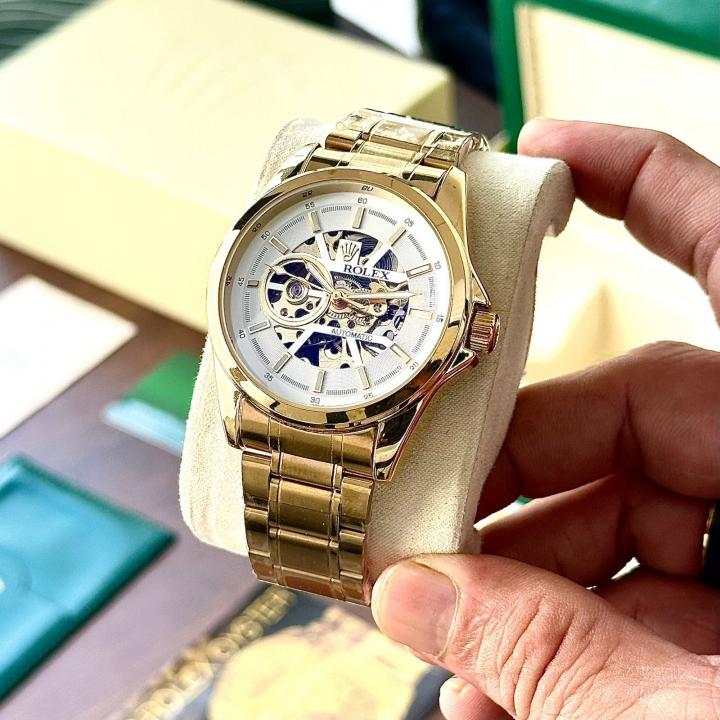 ROLEX CLASSIC GOLD WHITE (AUTOMATIC)